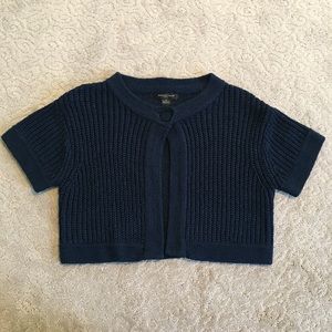 Cute Chunky Knit Crop Cardigan